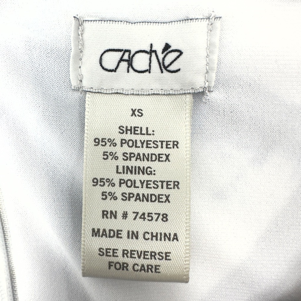 Vintage Cache Dress Womens XS Nautical Beach Y2K Whimsy Coastal Stretch Seashell - Picture 6 of 10